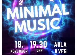 Einladung Minimal-Arts Konzert
