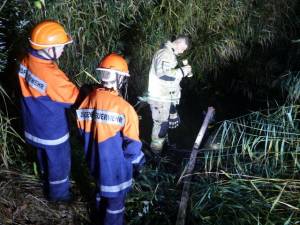 Jugendfeuerwehreinsatz am tiefen Schulteich