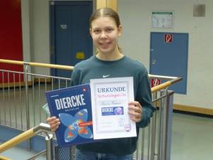 Alicia Froemel gewinnt Geographie-Wettbewerb