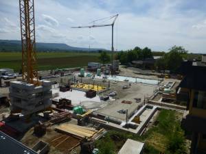 Höhnisch-Baustelle von oben