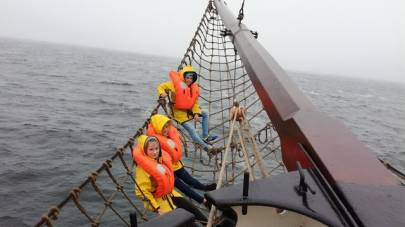 Segeln im IJselmeer im Zuge des Schullandheims (Kl. 6)