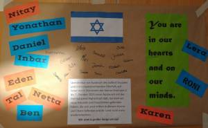 Israelische Austauschschüler am KvFG